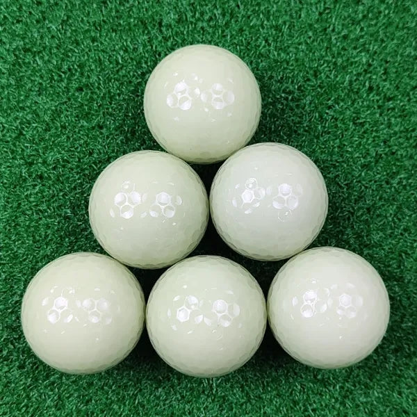 Fluorescent Luminous Golf Balls