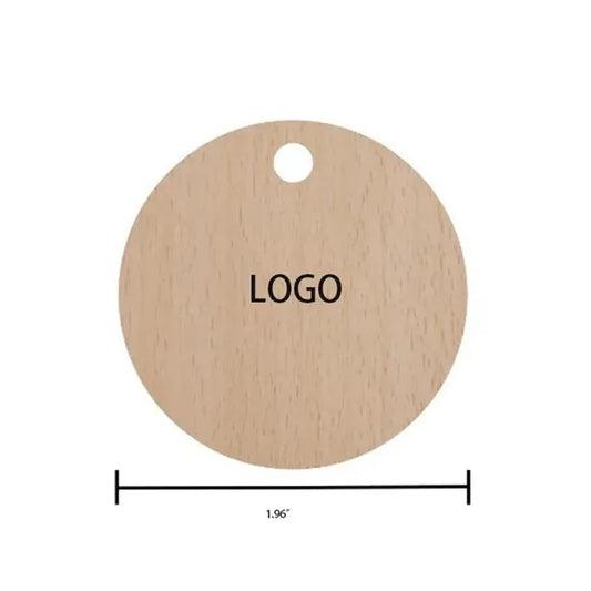 Beech Wood Round Tag Hanger