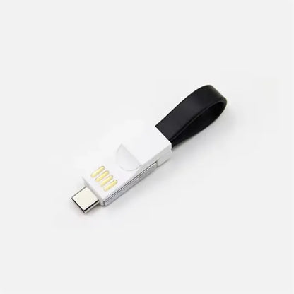 3 In 1 Magnetic Keychain USB Charging And Data Cable