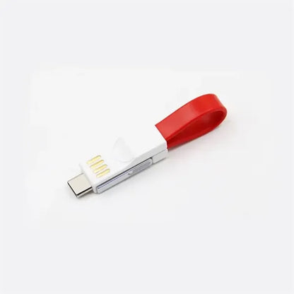 3 In 1 Magnetic Keychain USB Charging And Data Cable