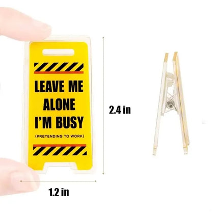Mini Desktop Sign