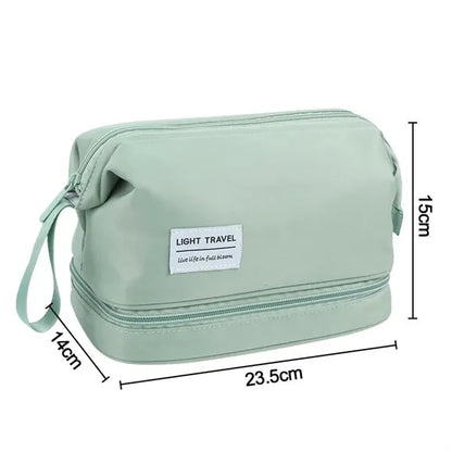 Dry and Wet Separate Travel Toiletry Bag