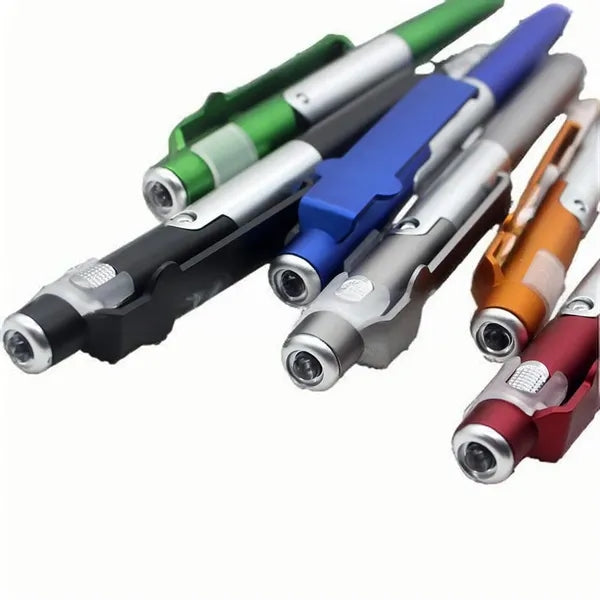 LED Folding Light Pen with  Mobile Phone Stand