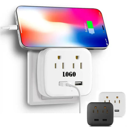 Portable Multi-Plug Wall Outlet Extender