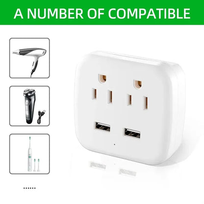 Portable Multi-Plug Wall Outlet Extender