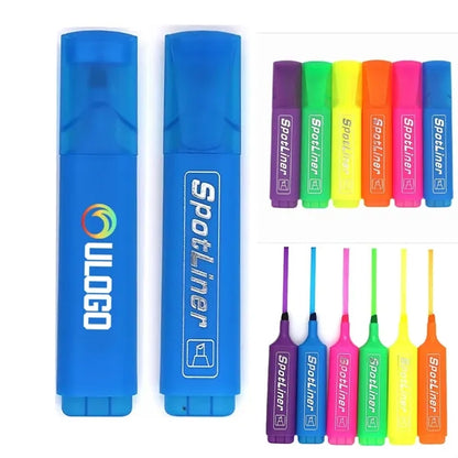 Aesthetic Highlighters Chisel Tip Marker Pens Sets