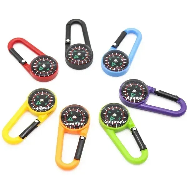 Carabiner with Compass
