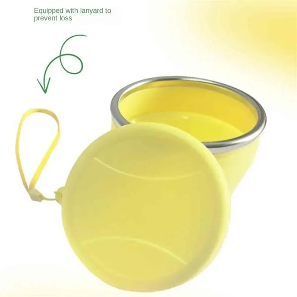 6OZ Silicone Collapsible Travel Cup