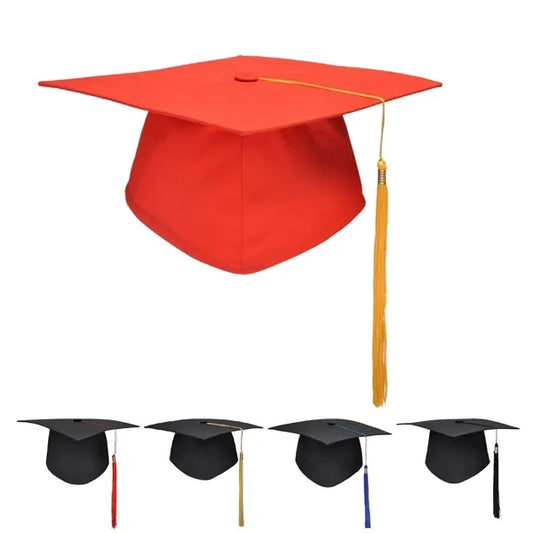 Custom Unisex Adult  Graduation Cap With Tassel