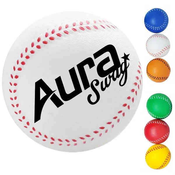Practice PU Foam Baseball Stress Relief Ball