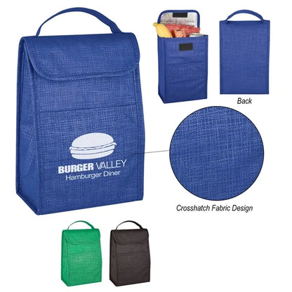 Crosshatch Lunch Bag
