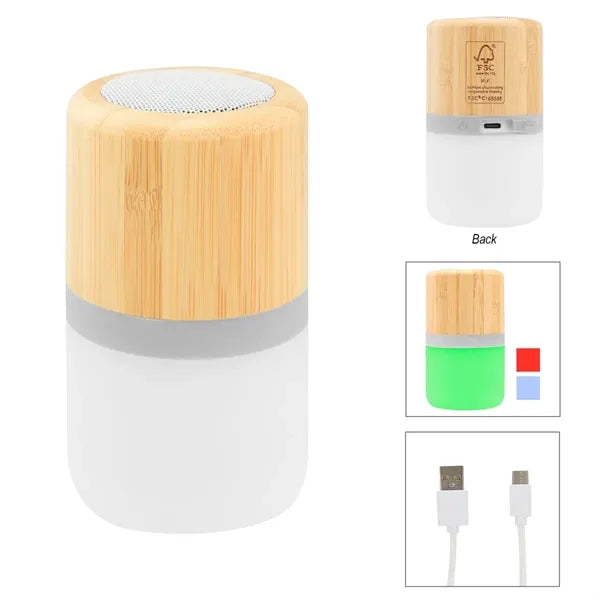 Bamboo Wireless Light Up Speaker 2.0