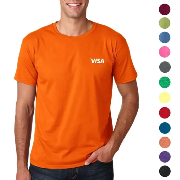 Gildan Softstyle 4.5 oz 100% Cotton Preshrunk Unisex T-Shirt