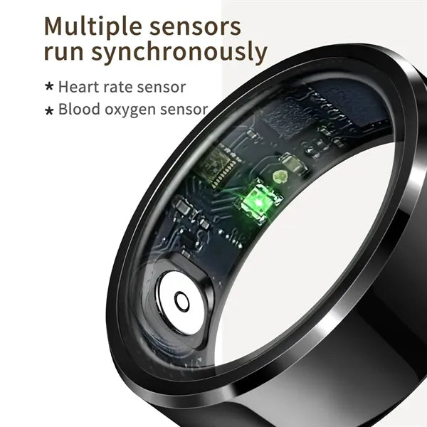 Smart Fitness Ring Health Monitor Heart Rate Sleep Tracking