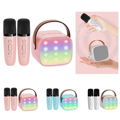 Portable Bluetooth Karaoke Microphone Speaker