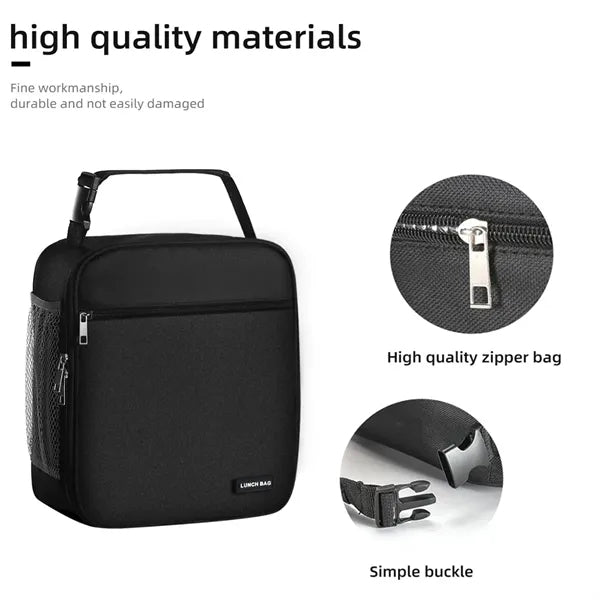 Insulated Cooler Lunch Bag Waterproof Work School Picnic