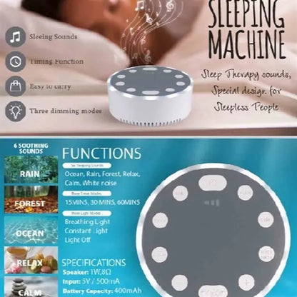 White Noise Sound Machine With Light