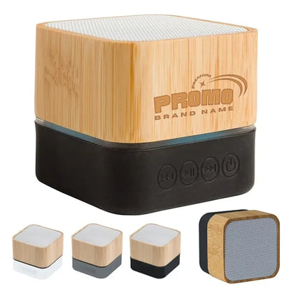 Eco-Friendly Bamboo Wireless Bluetooth Speaker Rechargeable