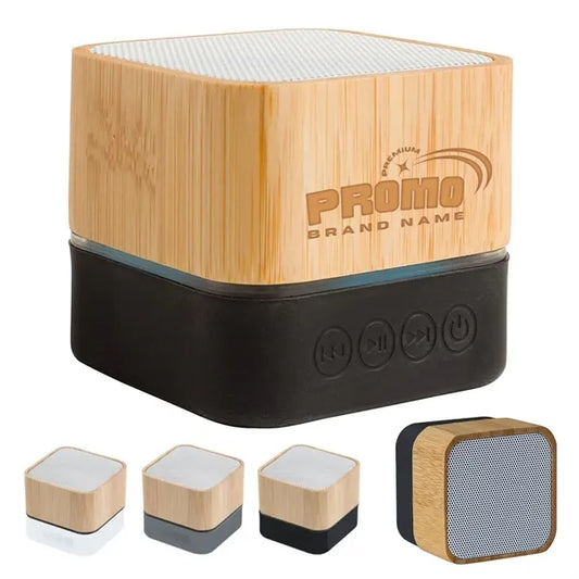 Eco-Friendly Bamboo Wireless Bluetooth Speaker Rechargeable