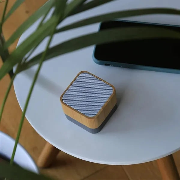 Eco-Friendly Bamboo Wireless Bluetooth Speaker Rechargeable
