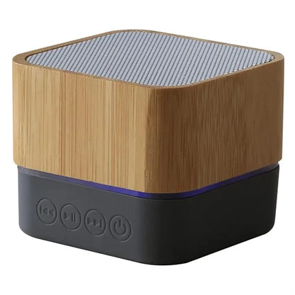 Eco-Friendly Bamboo Wireless Bluetooth Speaker Rechargeable