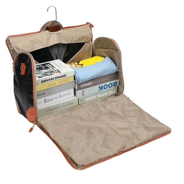PU Leather Garment Travel Bag