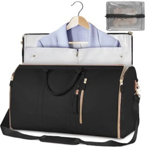 PU Leather Garment Travel Bag