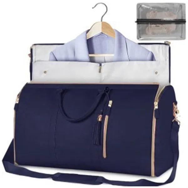 PU Leather Garment Travel Bag