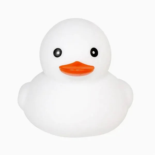 Colorful Rubber Duck Mini Floating Bath Toys Squeezable