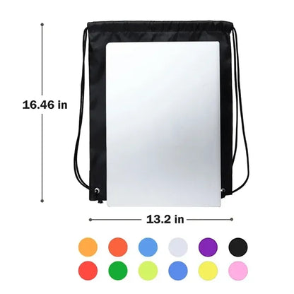 Waterproof Drawstring Backpack Cinch Bag Lightweight Gym