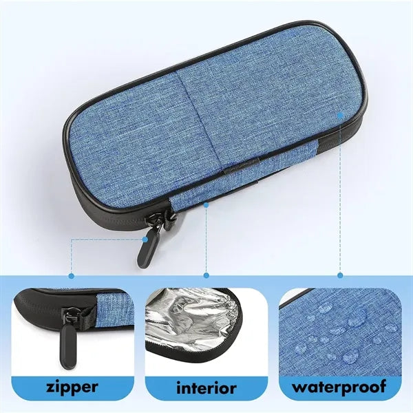 Portable Insulin Cooler Travel Case Medical Storage Pouch