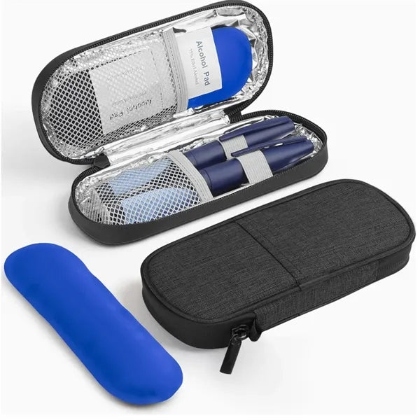 Portable Insulin Cooler Travel Case Medical Storage Pouch