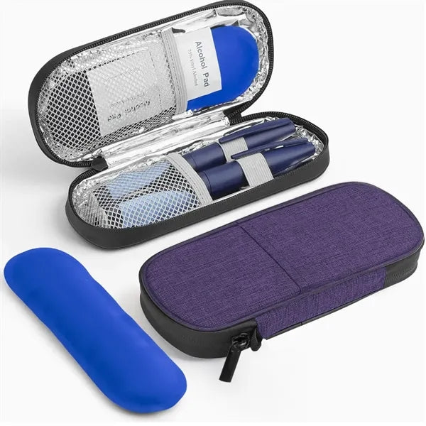 Portable Insulin Cooler Travel Case Medical Storage Pouch