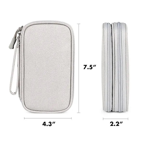 Travel Electronics Tech Organizer Waterproof Storage Case