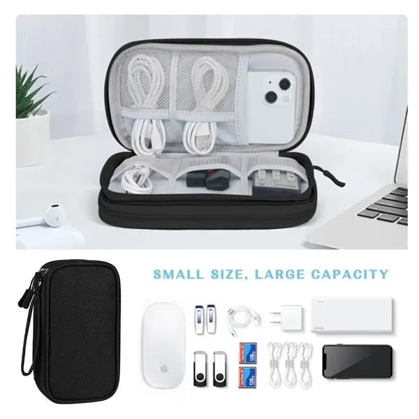 Travel Electronics Tech Organizer Waterproof Storage Case