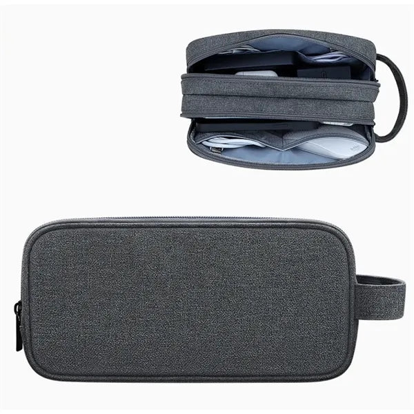Large Capacity Tech Organizer Waterproof Accessories Case