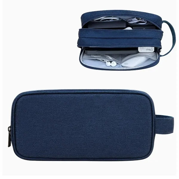 Large Capacity Tech Organizer Waterproof Accessories Case