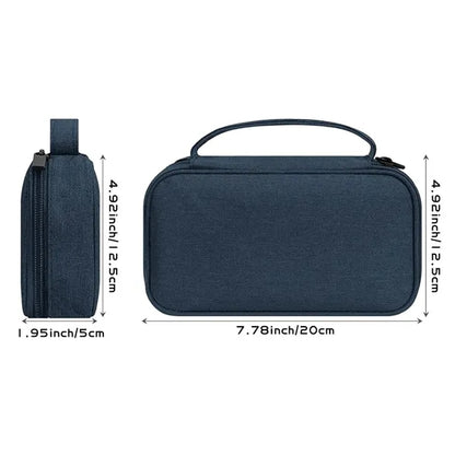 Portable Travel Electronics Organizer Case Cable Tech Pouch