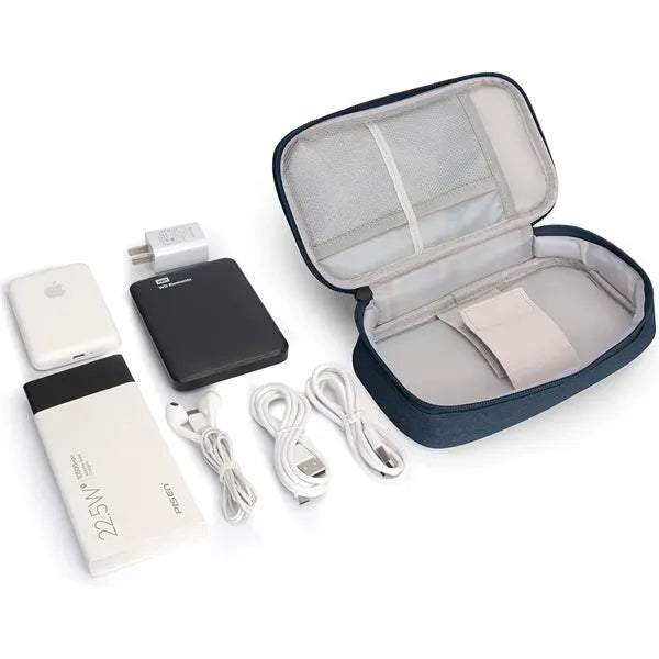 Portable Travel Electronics Organizer Case Cable Tech Pouch