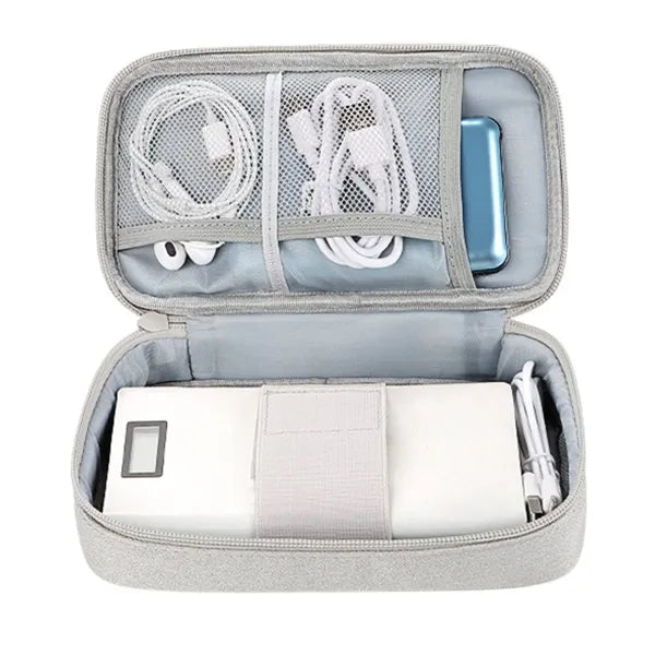 Portable Travel Electronics Organizer Case Cable Tech Pouch