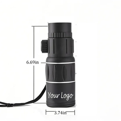 High Powered Dual Focus Portable Monocular Telescope