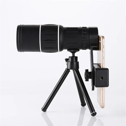 High Powered Dual Focus Portable Monocular Telescope