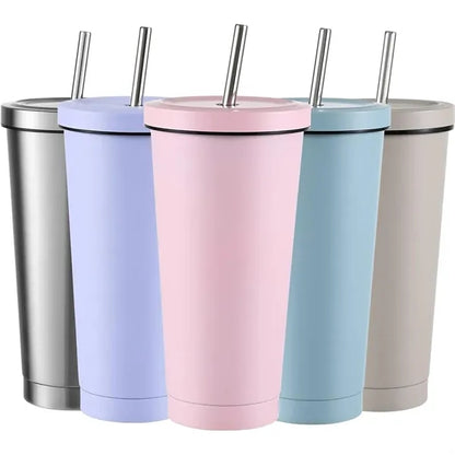 25 oz. Stainless Steel Insulated Tumbler with Straw