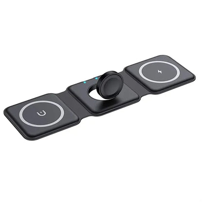 3 In 1 Foldable Magnetic Fast Wireless Charger Station
