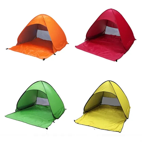 Pop-Up Beach Tent UV Protection Waterproof Portable Shade