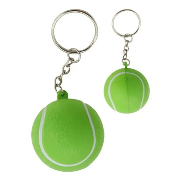 PU Golf Ball Keychain Stress Relief Purse Charm