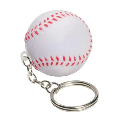 PU Golf Ball Keychain Stress Relief Purse Charm