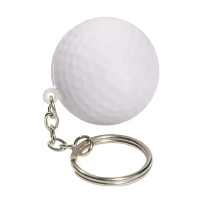 PU Golf Ball Keychain Stress Relief Purse Charm