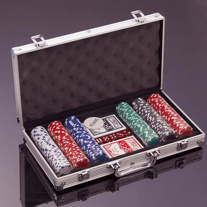 200 Piece Poker Chip Set with Aluminum Case