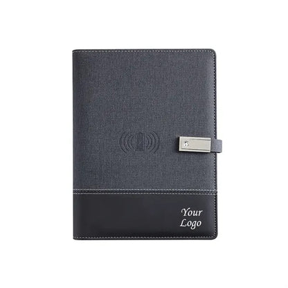 Wireless Charger A5 Travel Office Notebook With LED Light